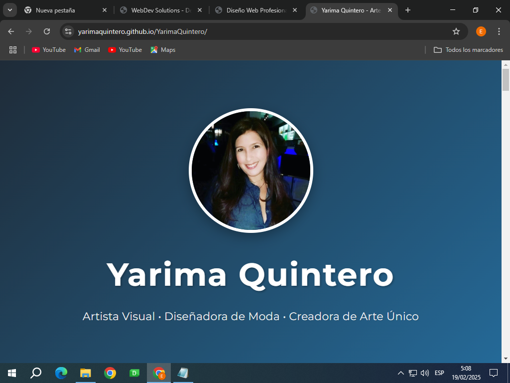 Web de Yarima - Yarima Quintero